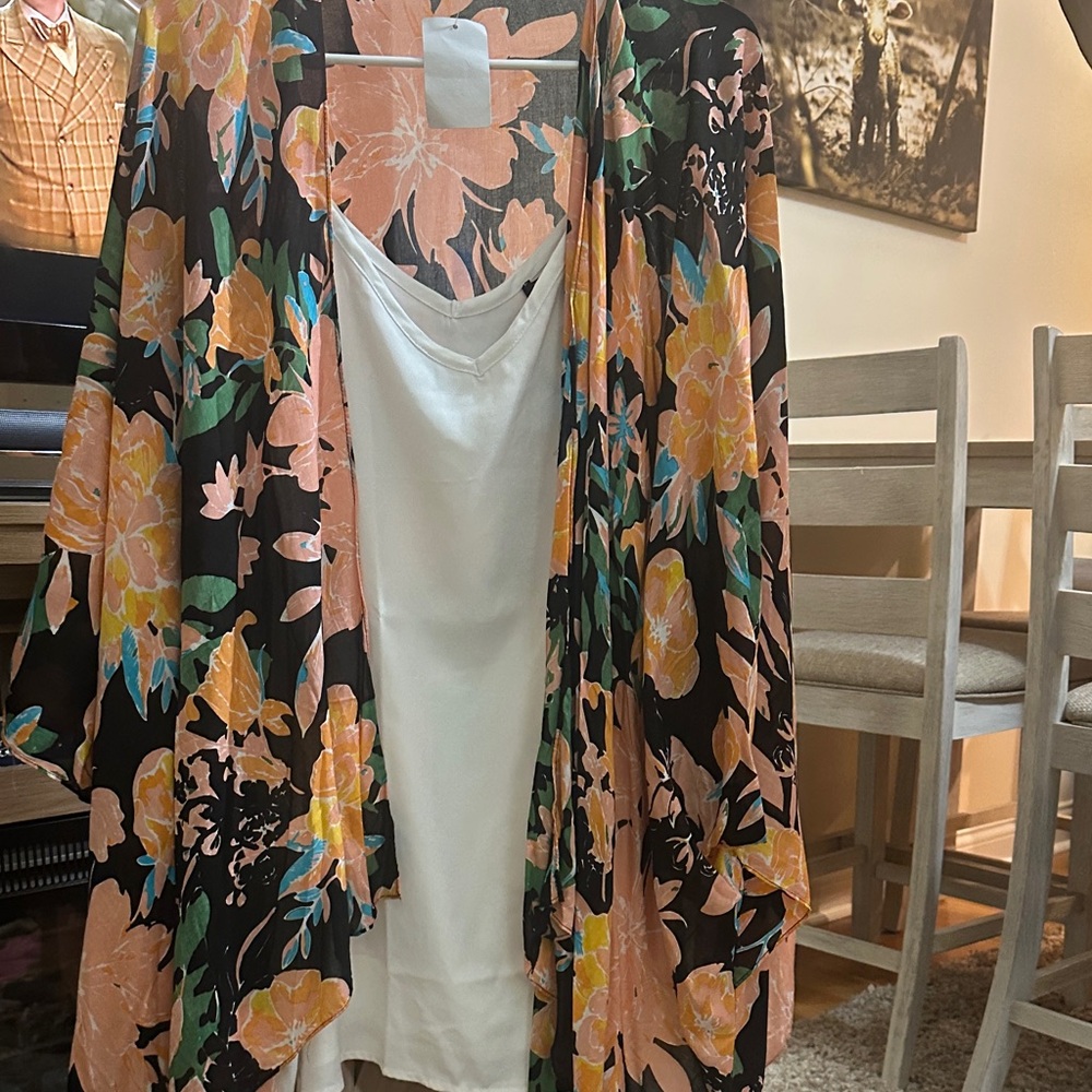 Women's 2piece Tops - Black, Pink, Orange